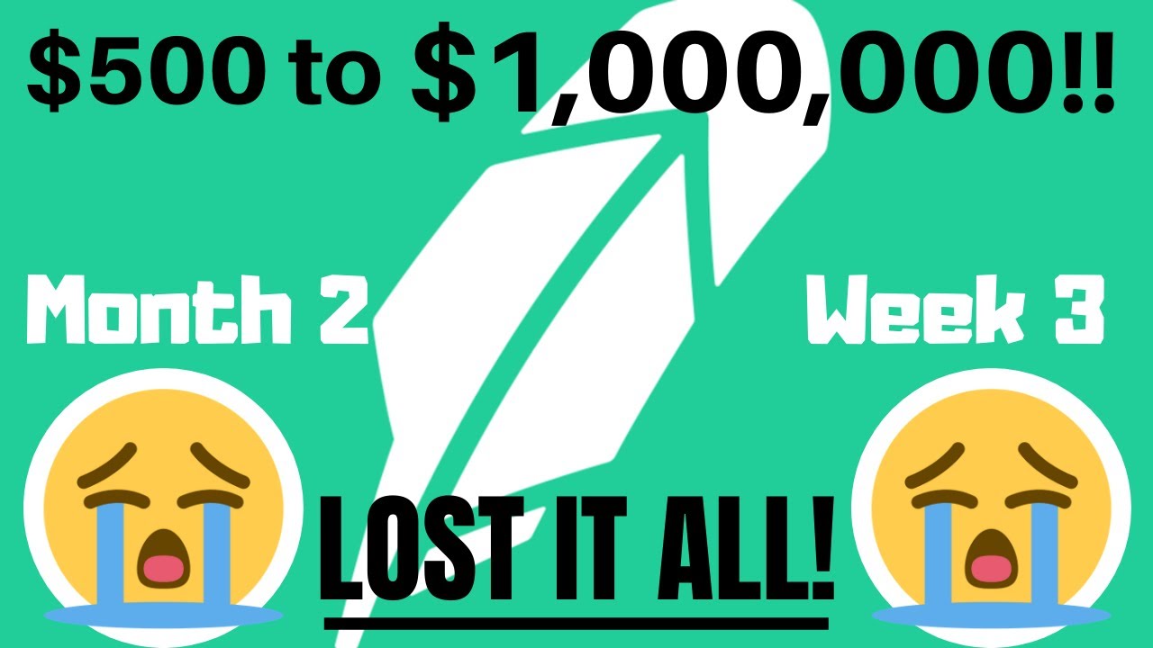 I LOST $400 OPTIONS TRADING ON ROBINHOOD - YouTube