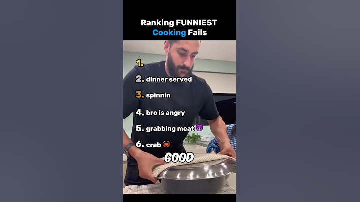 Ranking The Top 6 Funniest Cooking Fails