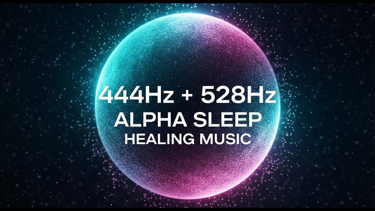528Hz Deep Sleep Frequencies | Healing Music for Stress & Relaxation