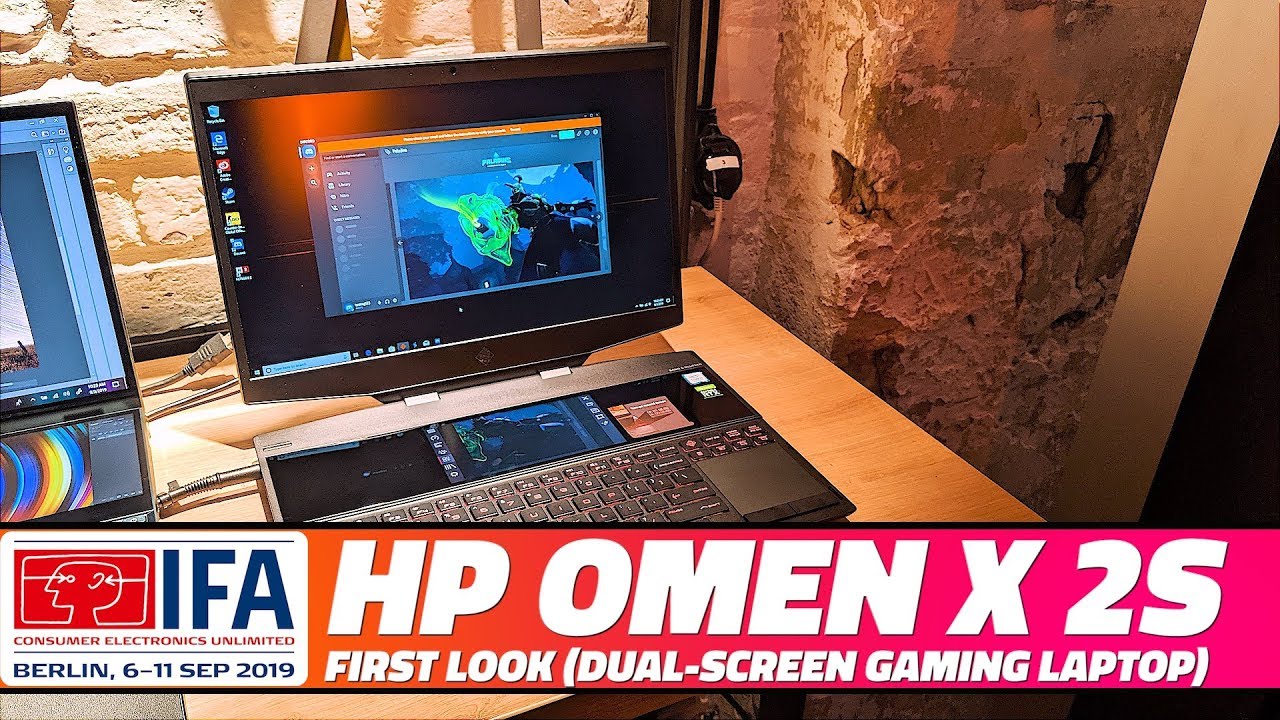 Hp Omen X 2s Dual Screen Gaming Laptop First Impressions Ndtv Gadgets 360