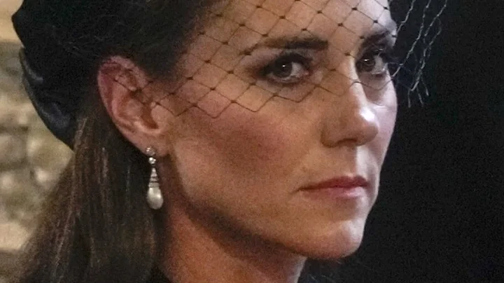Kate's Expressions During The Queen's Procession H...