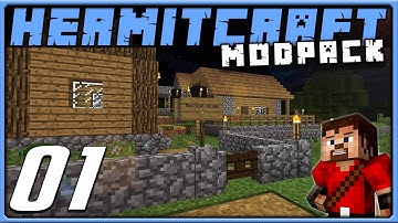 Minecraft 1.10 Modded | HermitPack || Episode 1 - Dude, Where