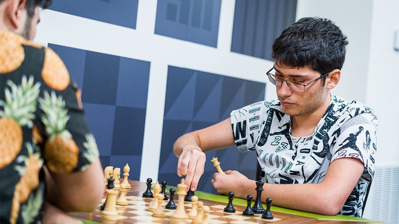 Alireza Firouzja of France and Hikaru Nakamura of the United States News  Photo - Getty Images