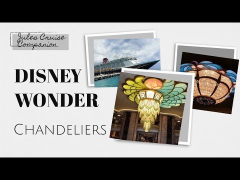 Disney Cruise Line Chandeliers see Disney Wonder in Australia Dec 2023@julescruisecompanion Video Thumbnail