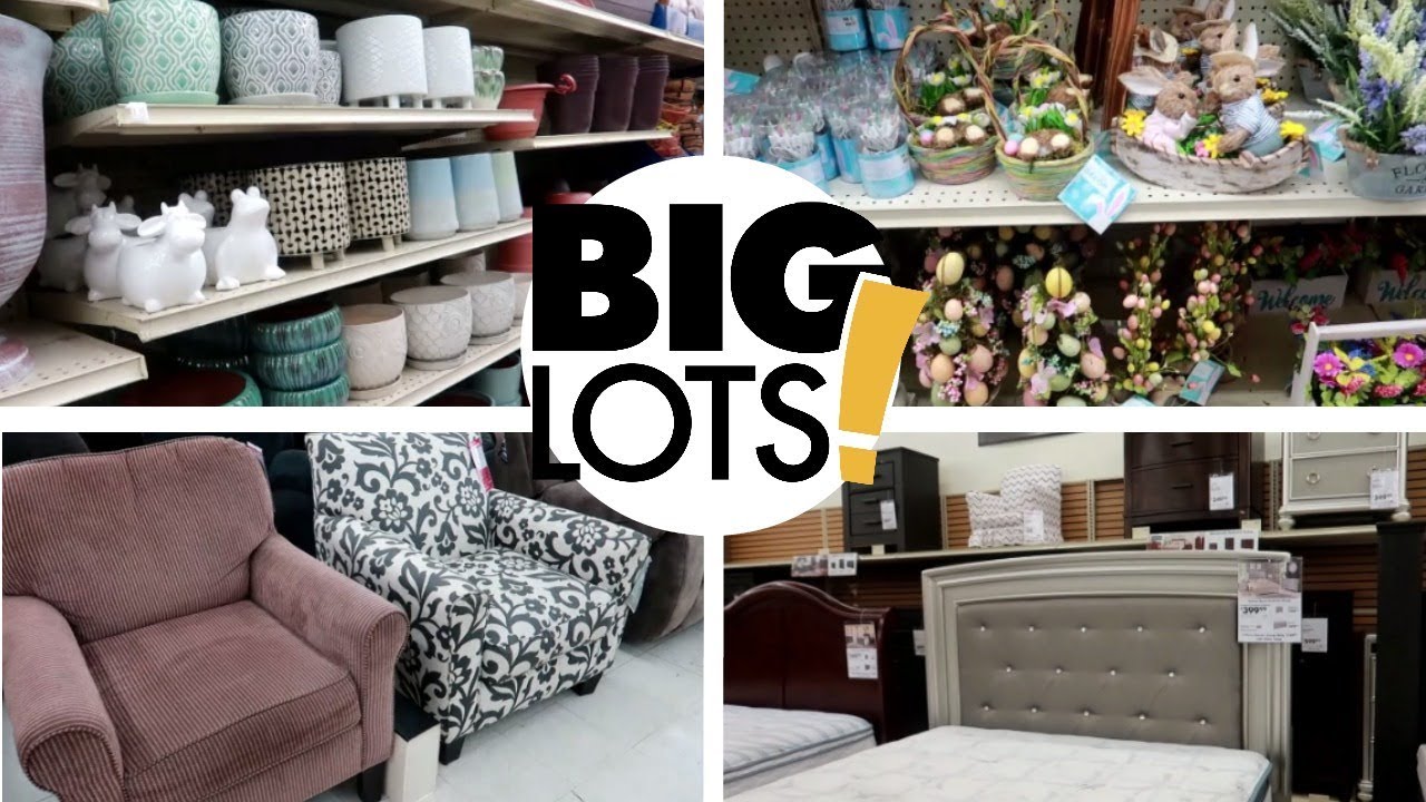 BIG LOTS "SPRING 2019" FURNITURE, EASTER & PLANT SUPPLIES YouTube
