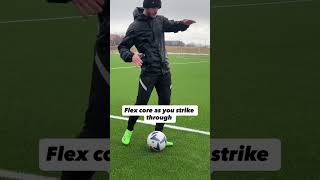 TUTORIAL : LONG PASS SKILL   #football #shorts #short