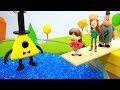 Видео с игрушками - Диппер из Гравити Фолз и Билл Шифра