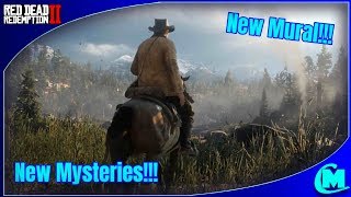 Red Dead Redemption 2 - New Mural!!!, UFO?? and Much More!