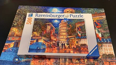 Jigsaw puzzle|500 pieces|time lapse|#jigsaw #puzzle #satisfying #video #jigsawpuzzle #watch #pisa