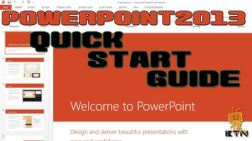 Microsoft Office 2013 - PowerPoint 2013 - Quick Start Guide