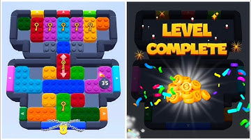Color block jam Level 489 Walkthrough Solution 
