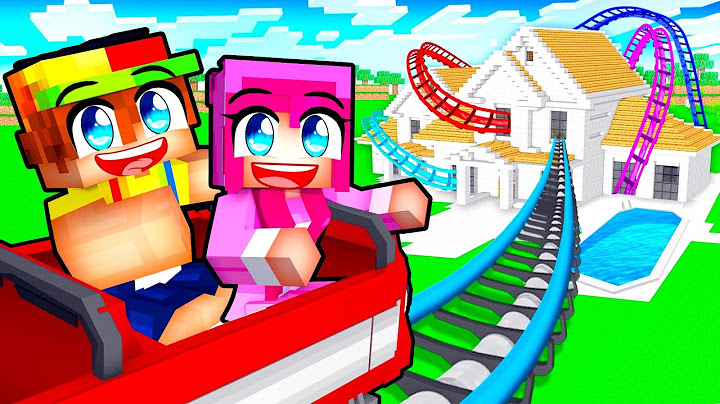 I Built A Rollercoaster In My House!