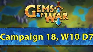 ⚔️ Gems of War, Campaign 18 Week 10 Day 7 | Final Whitehelm Day, Weekly Spoilers, and Underspire ⚔️