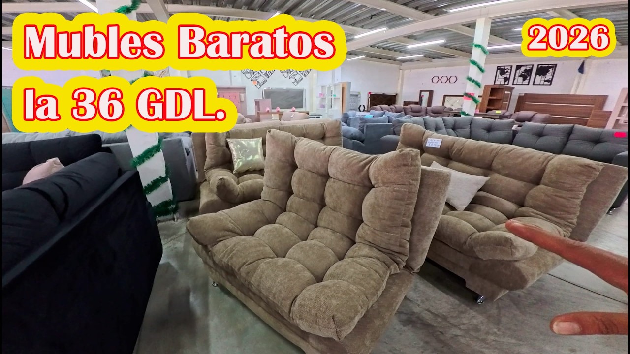 ¡Asi son los MUEBLES mas BARATOS de GUADALAJARA! | el Changarro Baratero