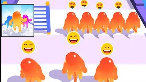 Jelly Clash 3d Gameplay Walkthrough android iOS (level 42-44)