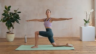 Morning Pilates Flow | Stretch and Strengthen | Lottie Murphy Pilates screenshot 3