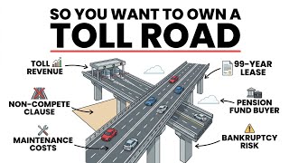 The Economics of Owning a Toll Road (Why Your Toll Money Doesn't Go Where You Think) #TollRoads