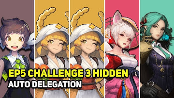 Crusaders Quest - EP5 Challenge 3 Hidden - Yeowoodong Demeter Demeter Sera Ibelin