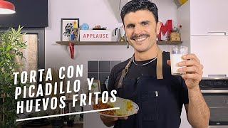 La receta de Rodrigo Cuevas: torta asturiana con picadillo y huevos fritos | EL COMIDISTA