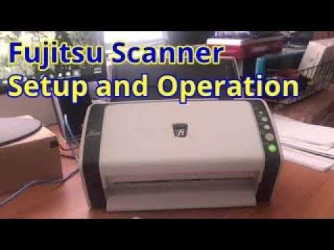 Fujitsu Fi 6240 - YouTube