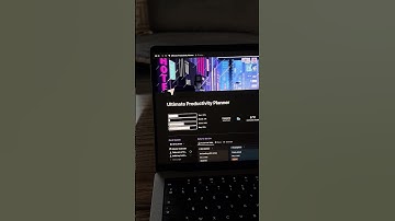 Feeling overwhelmed? This Notion planner helped me fix my chaotic brain 🧠⚡ #productivityplanner