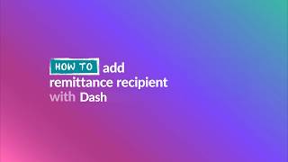 How to add a remittance recipient with Singtel Dash Remit screenshot 5