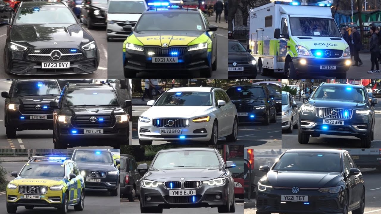 BEST OF 2025 POLICE Vehicles responding 1 Hour Video