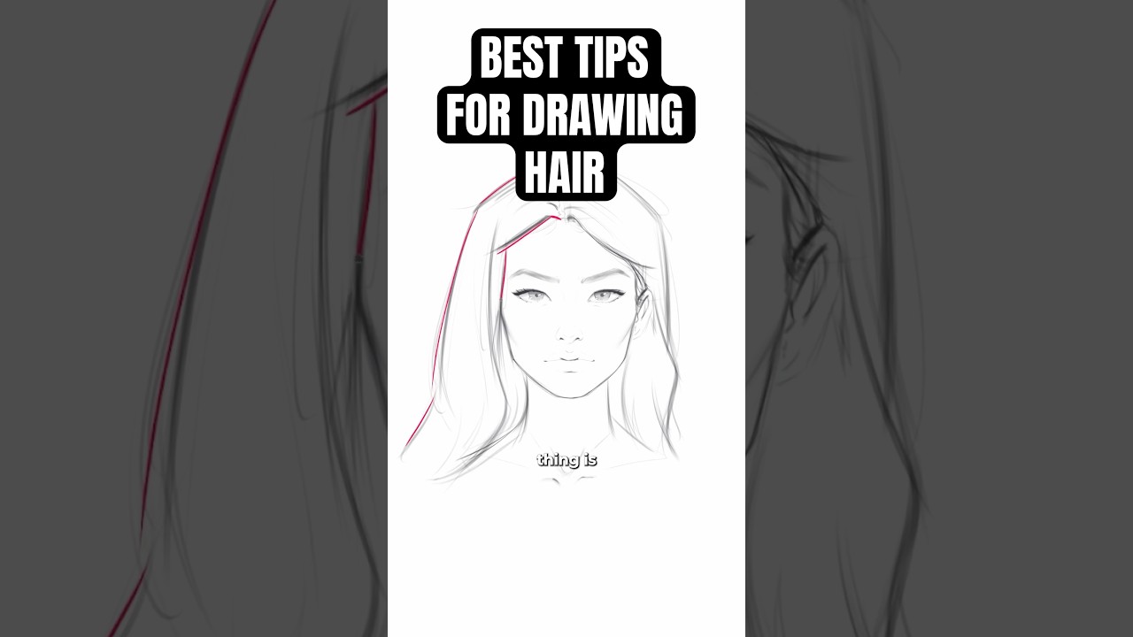 ЛУЧШИЕ СОВЕТЫ по рисованию волос ЛУЧШЕГО качества!!