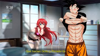 Goku llega al mundo de High School DxD | Parte 7