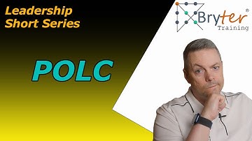 The POLC Model (in under three minutes)
