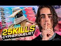 WHEN RANK 1 EU PLAYS CYPHER LIKE A DUELIST !! (ft. G2 Shanks)