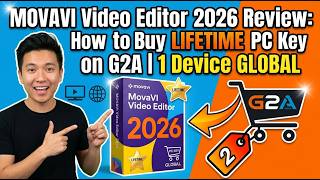 Movavi Video Editor 2026 Review & How to Buy on G2A | Lifetime PC Key screenshot 3