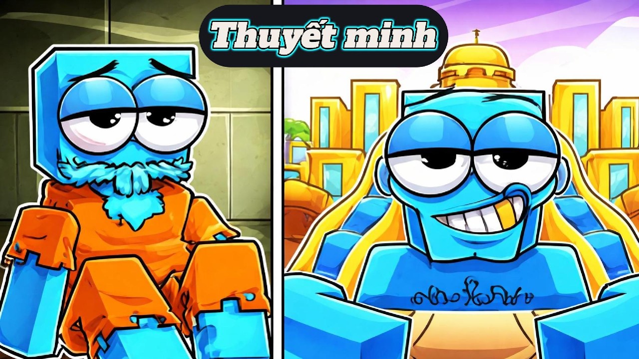 Tôi Thử Thách Tham Gia Nền Văn Minh Tiến Hoá Từ Nghèo Thành Giàu Trong Minecraft