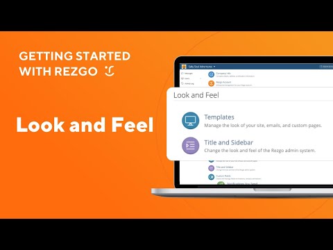Getting Started With Rezgo: Look and Feel - video from Rezgo
