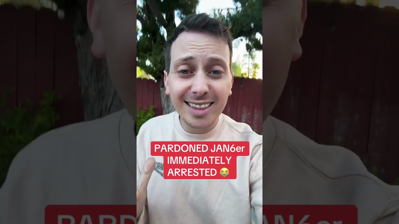 Pardoned Jan6er IMMEDIATELY ARRESTED