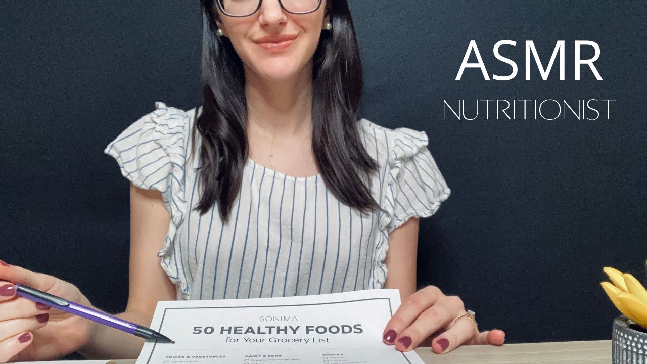 ASMR Nutritionist Roleplay l Soft Spoken, Personal Attention