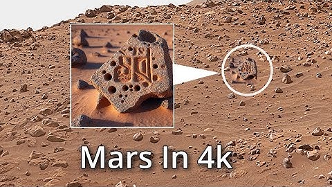 NASA rover discovers a strange symbol on Rocks on Mars | Real Mars Footage 2025