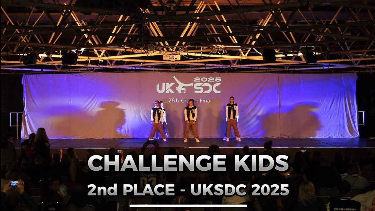 Challenge Kids | 2nd Place | 12&U Crew | UK Street Dance Champioship 2025