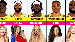 Personal Lives of Lakers: Wives and Girlfriends in 2022