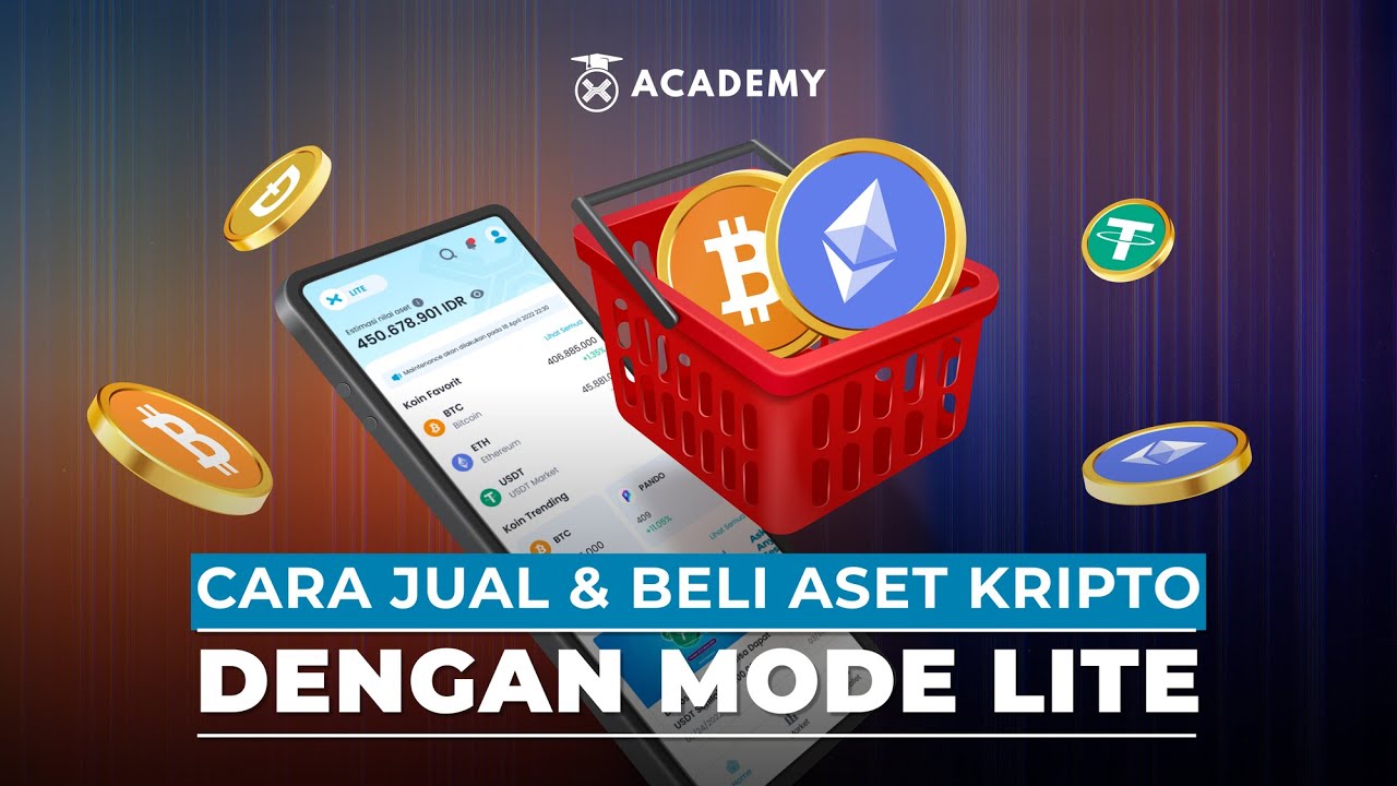 Ini Cara Jual dan Beli Aset Kripto di Mode Lite