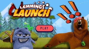 Grizzy vs Lemmings with Grizzy & the Lemmings games in Boomerang! GamePlay