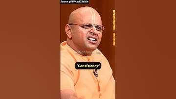 💎Be Genuine and Maintain Consistency💪|🙏Gaur Gopal Das  #shorts #shortsfeed #ytshorts