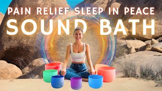 Pain Relief | Healing Frequency Music 432hz | Sound Bath Meditation for Sleep