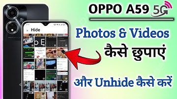 Oppo A59 photos hide kaise karen/How to hide photo & video in Oppo A59 /Oppo A59  photo hide