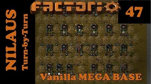 Factorio S7E47 - Factories for high throughput items in MEGA BASE