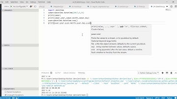 Python Programlama #29 - Datetime Modülü