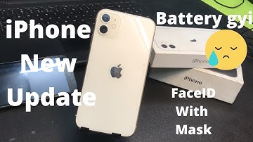iPhone new update 2022 || face id with mask || iPhone 12 || iPhone 13