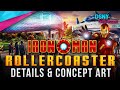 IRON MAN Rollercoaster Details & Concept Art for Disneyland Paris - Disney News - 4/24/20