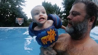 We Try Swim Wings - VLOG-098