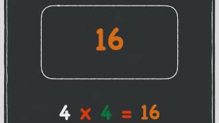 4 Times Table Flashcards In Order